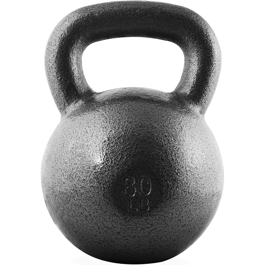 Home Gym No Equipment - Hammerstone Painted Cast Iron Kettlebells, Home