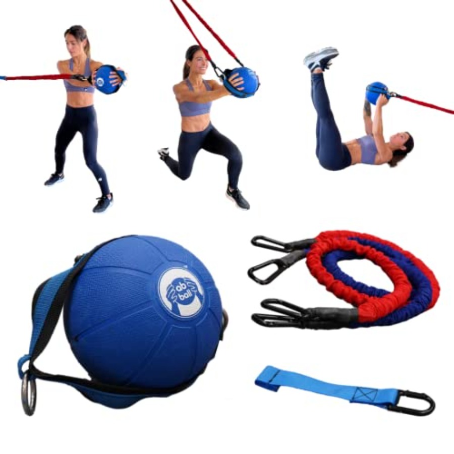 Home Gym Leg - Ab Ball - 3-in-1 medicine ball