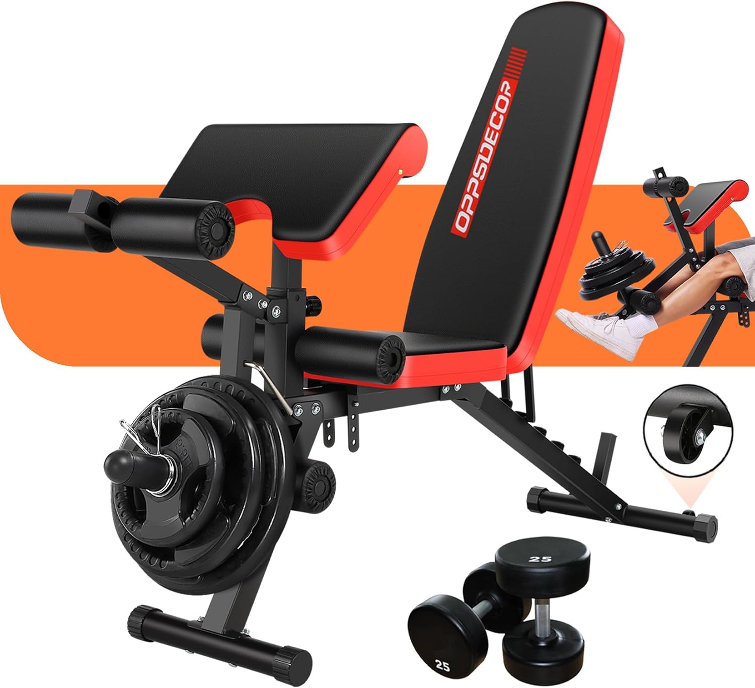Home Gym Leg - Home Gym Workout Bench - Metal