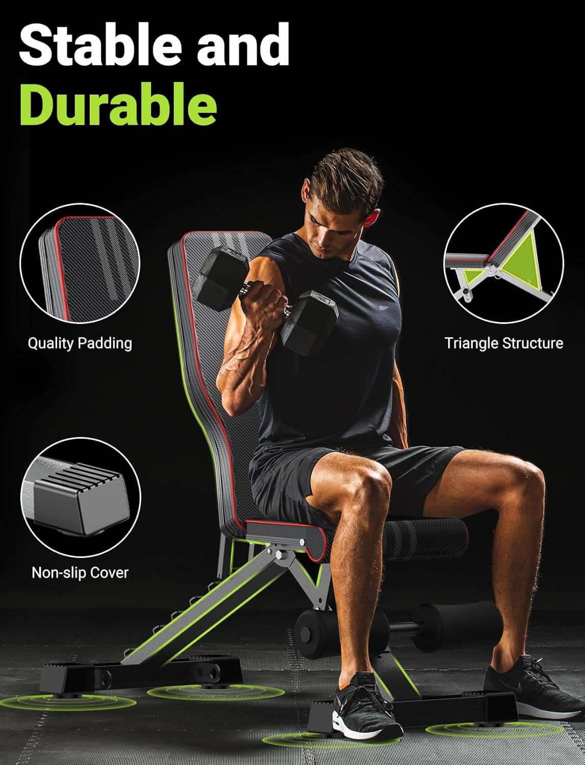 Adjustable Weight Bench for Fu - Adjustable Weight Bench recension och pris
