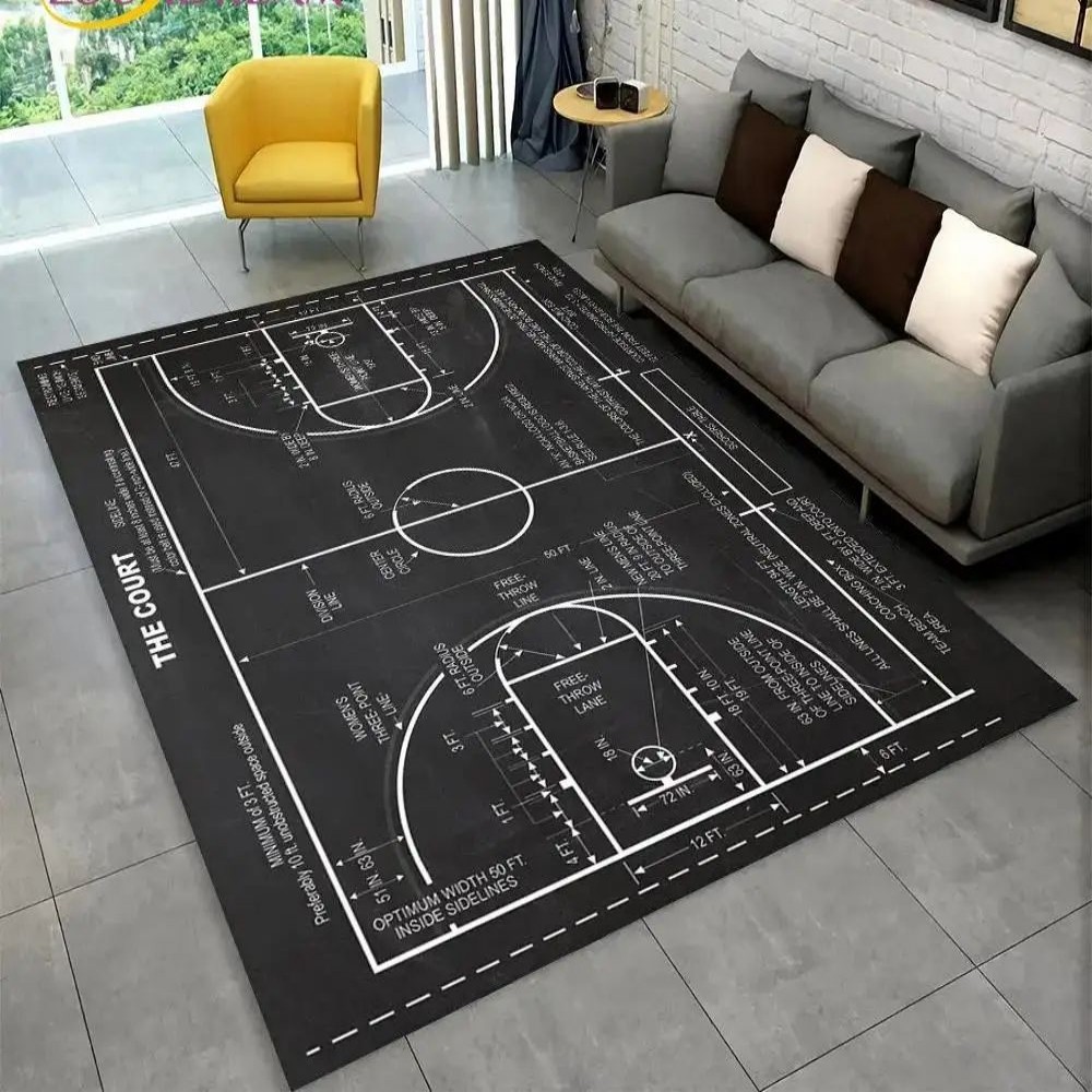 VIKAMA Basketball Court Patter - Home Gym And Basketball Court recension och pris