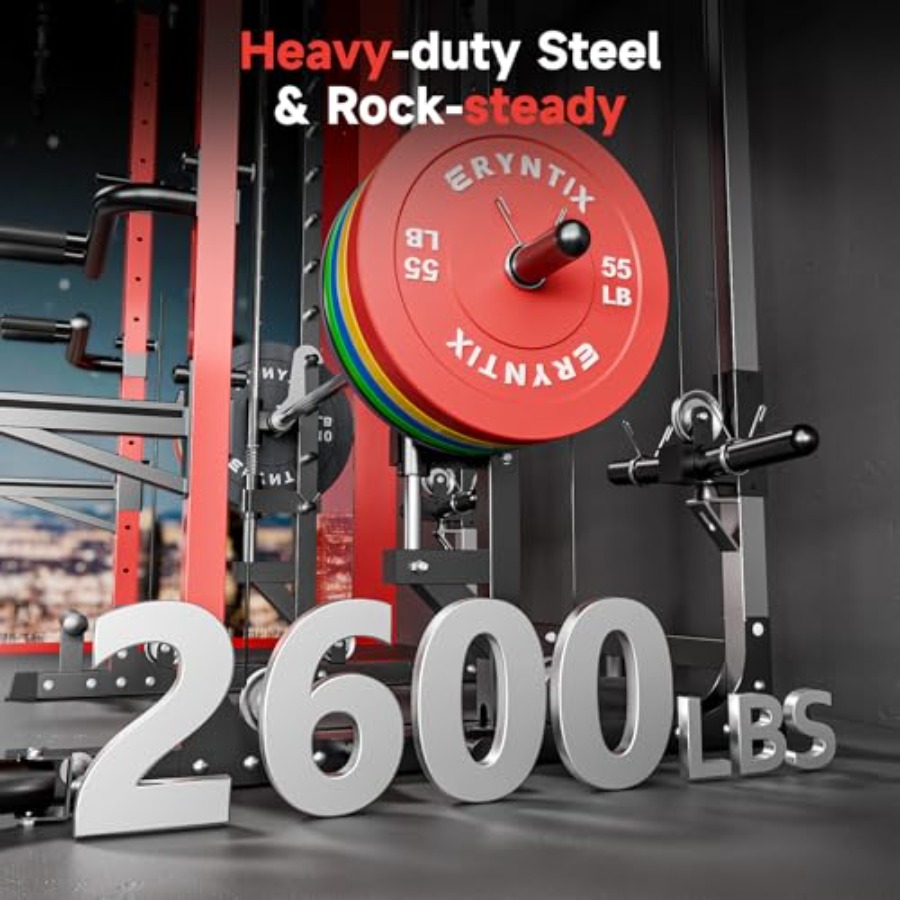 Smith Machine 2600 LBS Capacit - Home Gym Cable Machine recension och pris