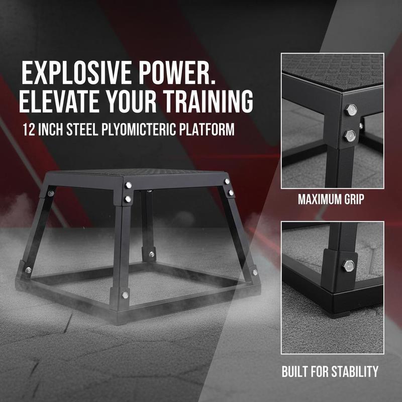 Steel Jumping Platform 12 Inch - Home Gym Leg recension och pris