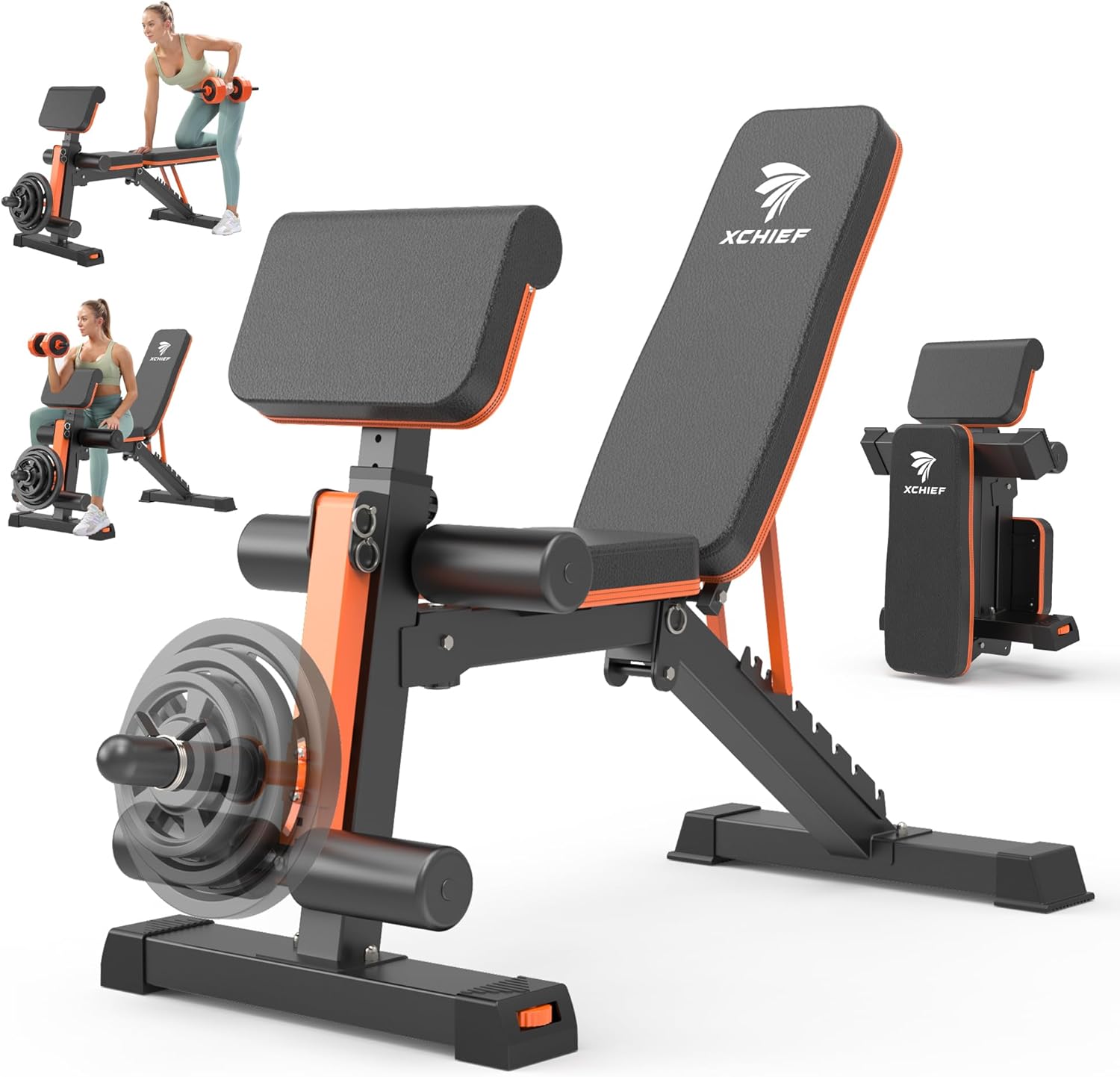 Adjustable Weight Bench - 1000 - Home Gym Leg recension och pris