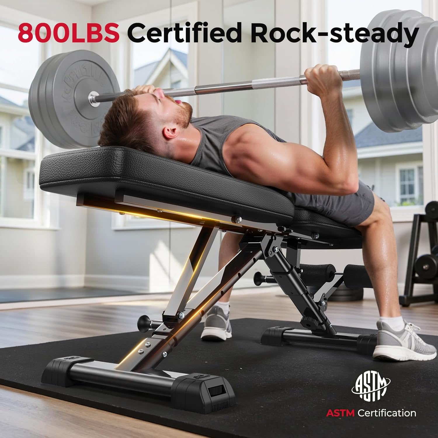 Home Gym Adjustable Weight Ben - Adjustable Weight Bench recension och pris