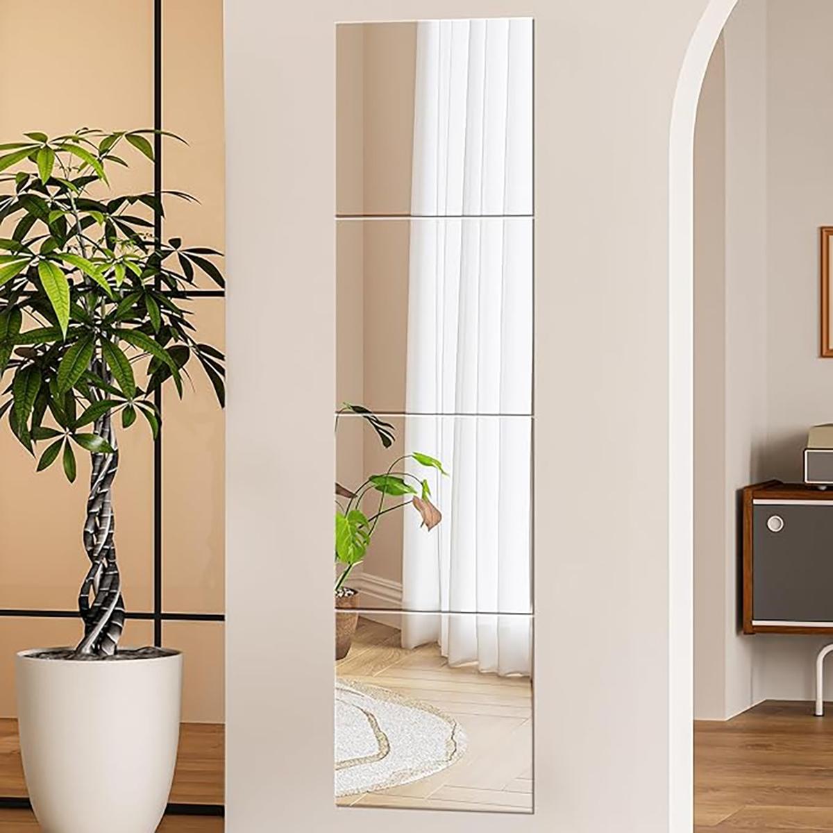 4Pcs Acrylic Mirror Wall Stick - Home Gym Options recension och pris