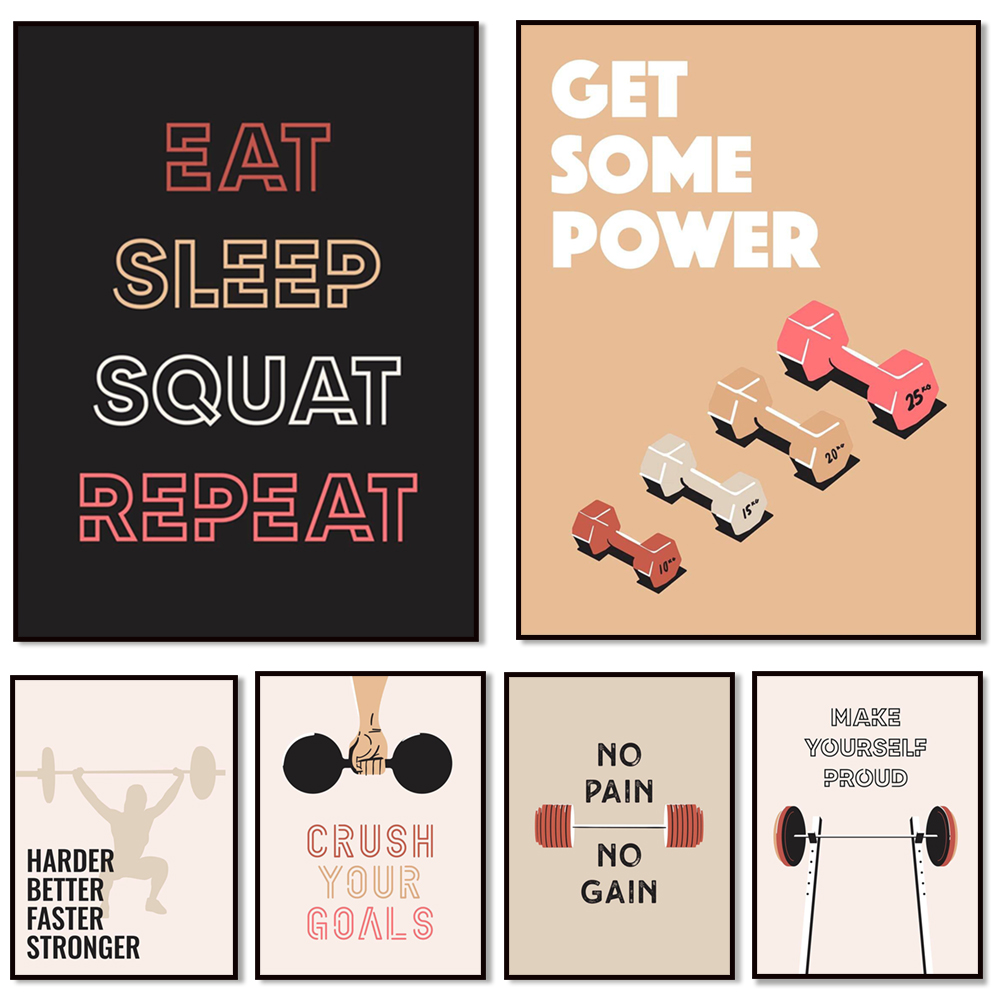 Home gym wall art,  Gallery Wa - Home Gym York recension och pris