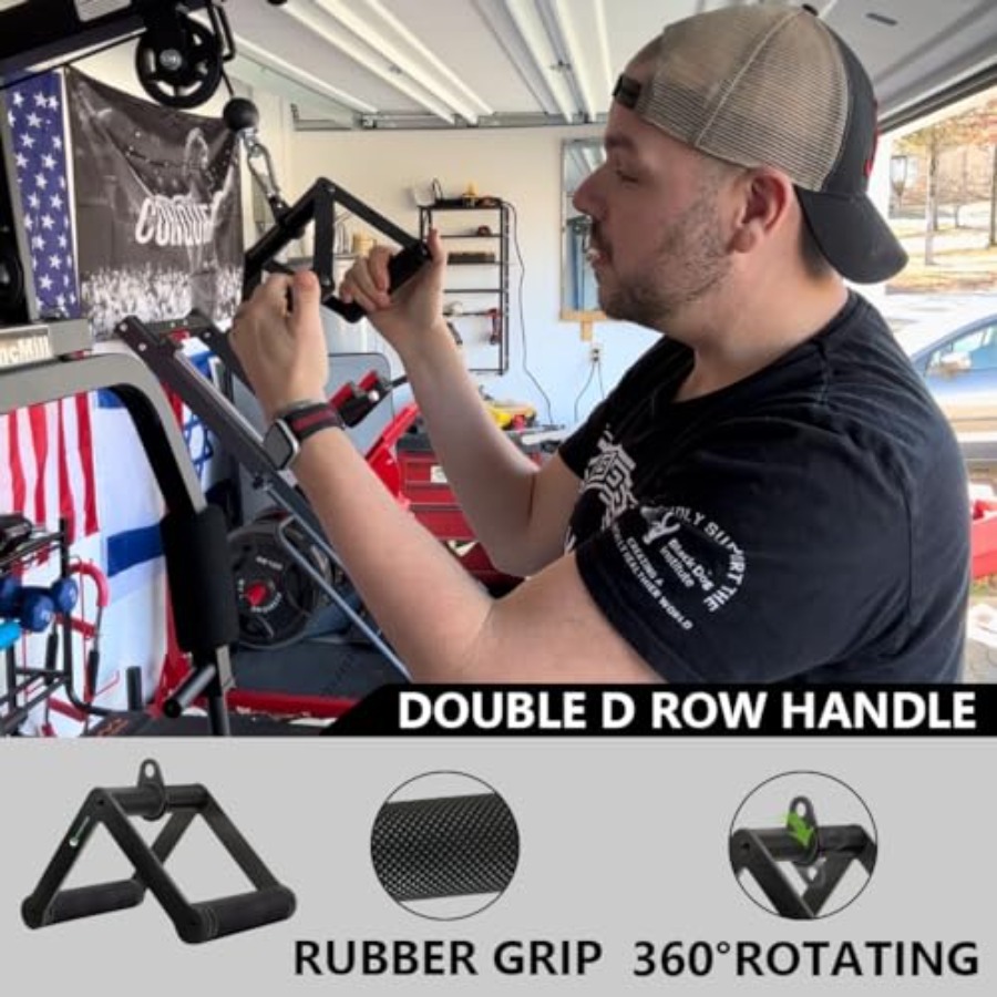 Cable Machine Attachment Set L - Home Gym Cable Machine recension och pris