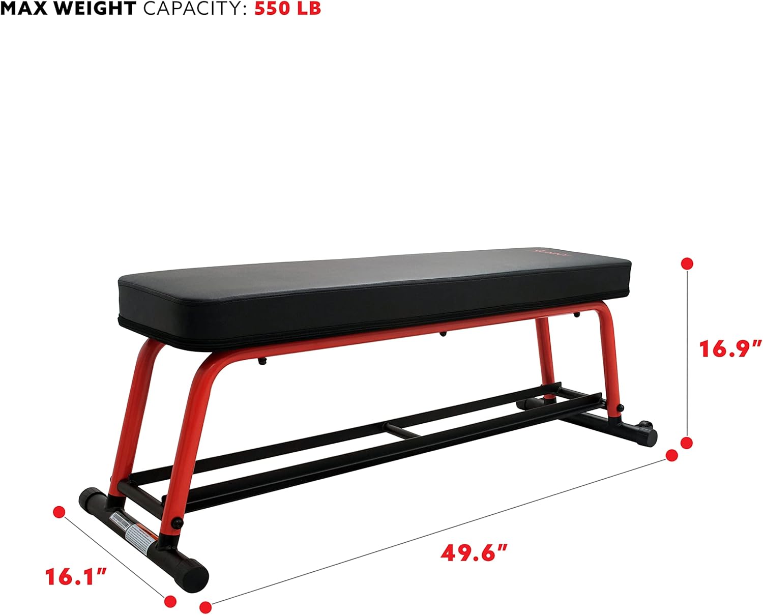 Flat Weight Bench Optional Dum - Home Gym Options recension och pris