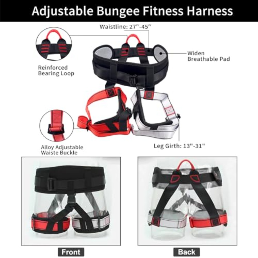 Bungee Fitness Set for Air Dan - Home Gym Leg recension och pris
