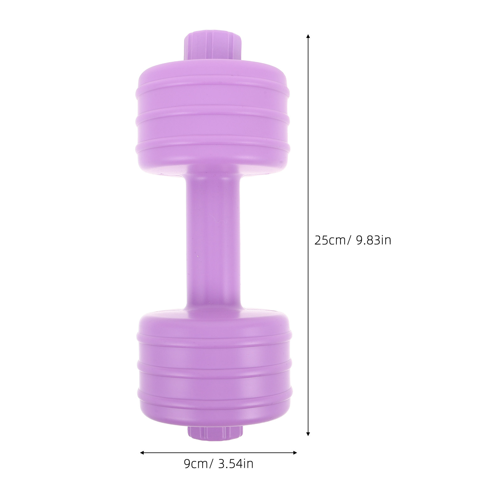 2Pcs Dumbbell Shaped Water Bot - Home Gym No Equipment recension och pris