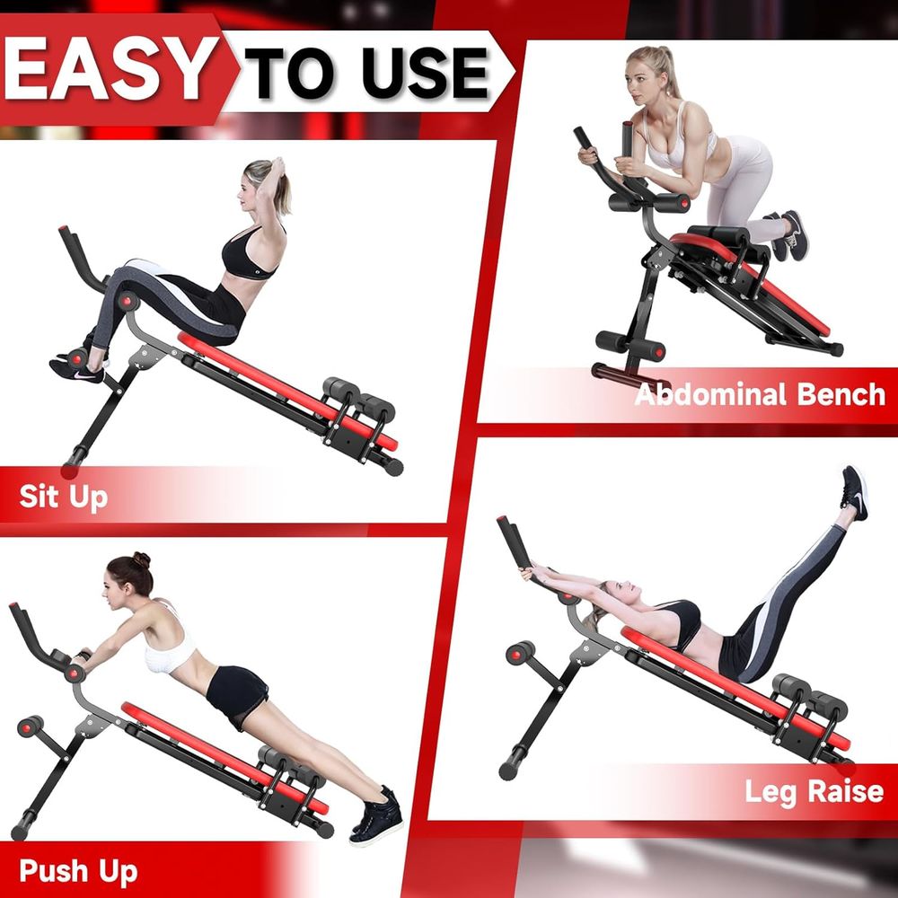 330lbs 5 In 1 Adjustable Ab Wo - Home Gym Leg recension och pris