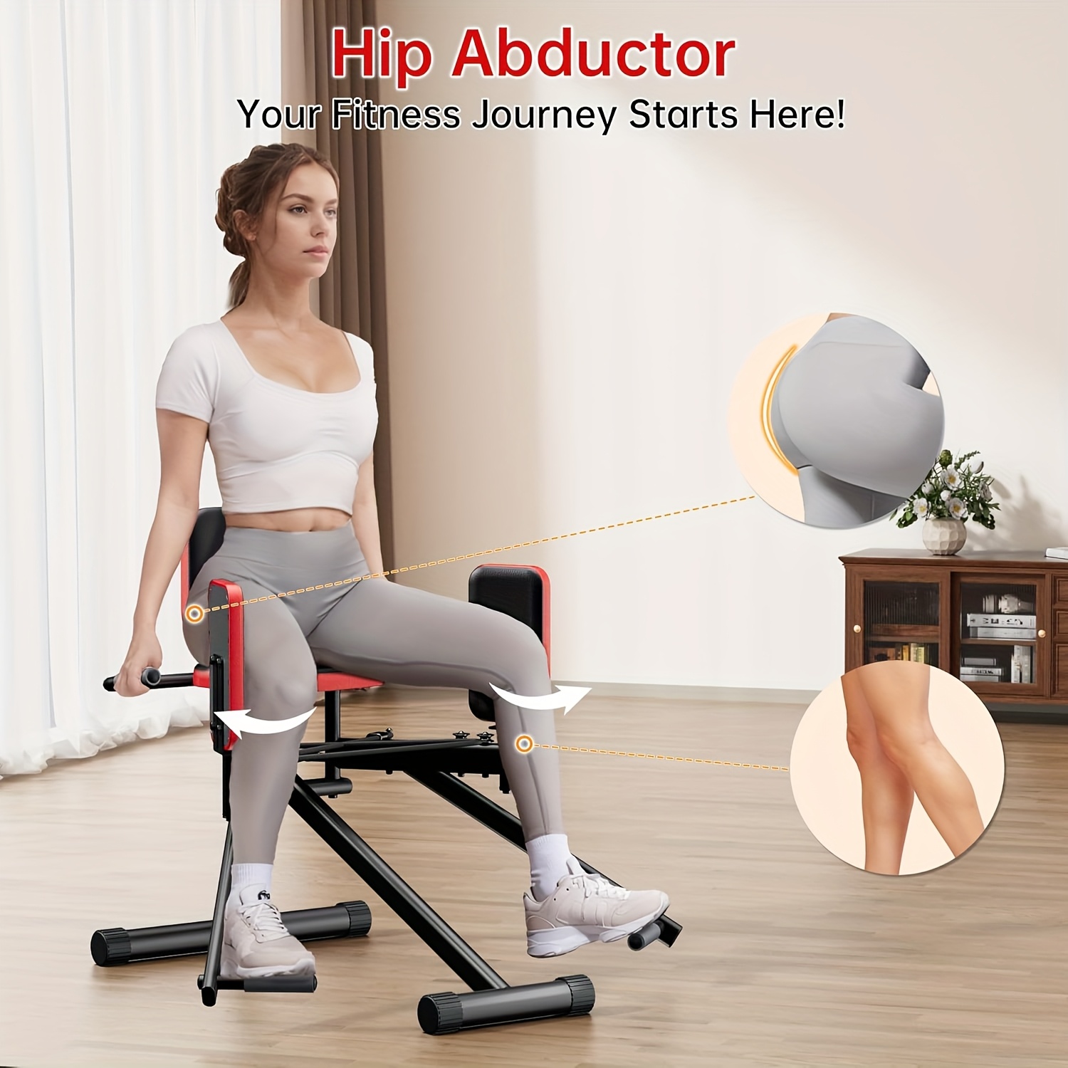 Hip Abduction Trainer for Home - Home Gym Leg recension och pris