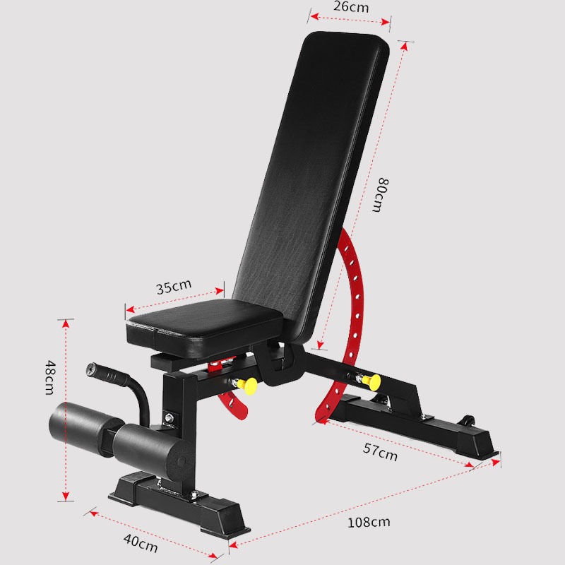 Commercial High-End Weight Ben - Adjustable Weight Bench recension och pris
