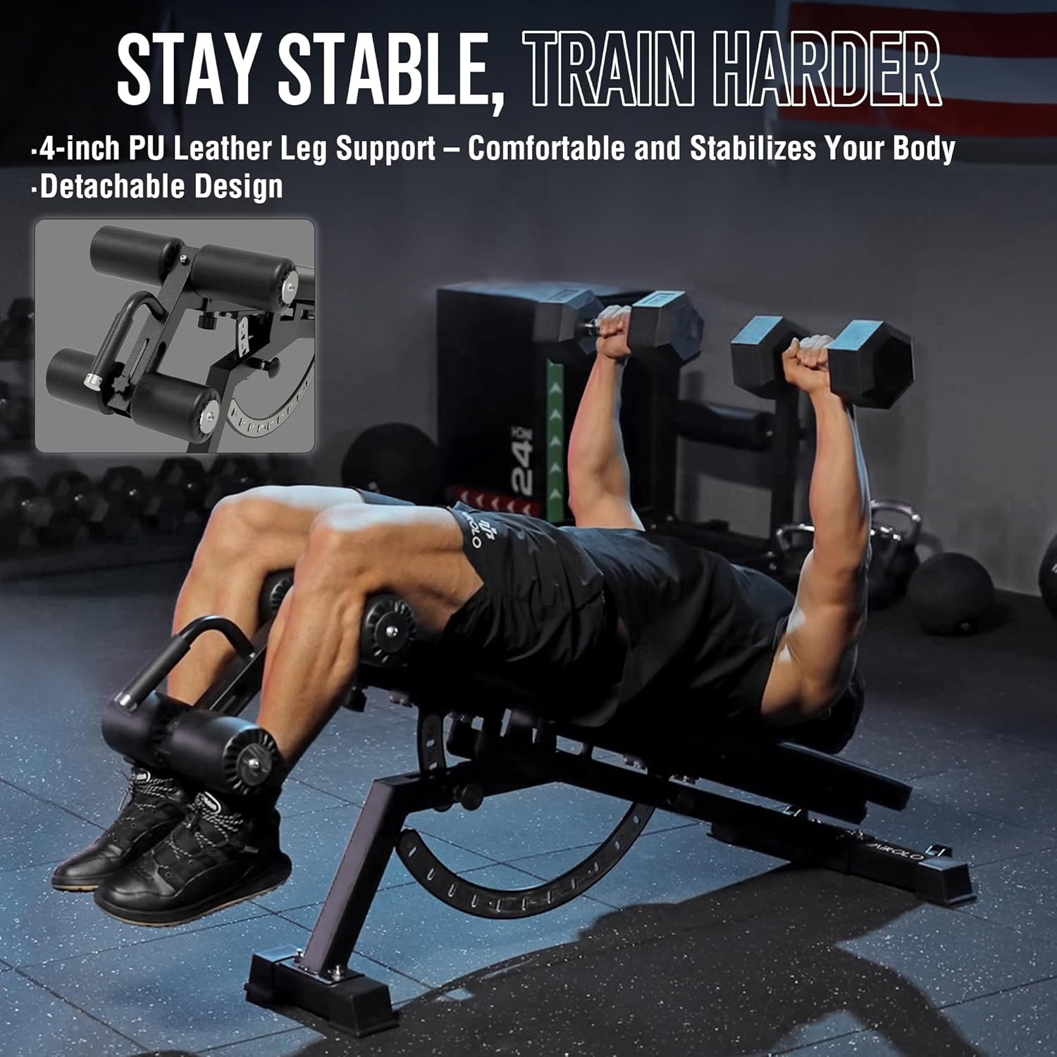 Home Gym Weight Bench - Steel  - Home Gym Leg recension och pris