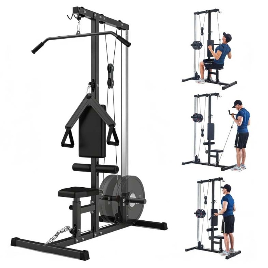 Multi-Functional LAT Pulldown  - Home Gym Cable Machine recension och pris
