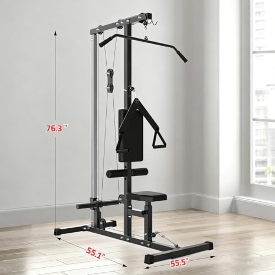 Multi-Functional LAT Pulldown  - Home Gym Cable Machine recension och pris