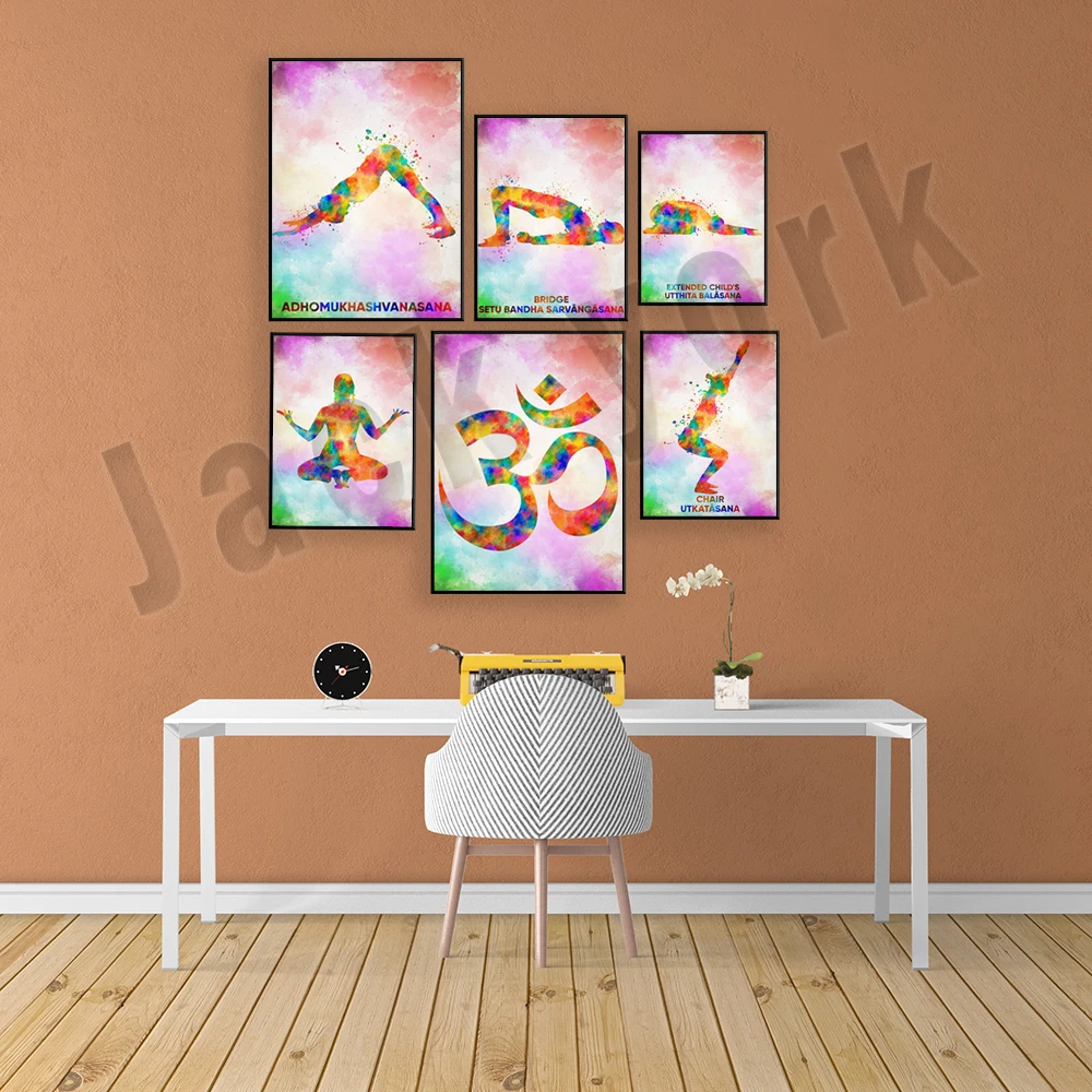 Yoga Ashtanga Pose Poster Home - Home Gym York recension och pris