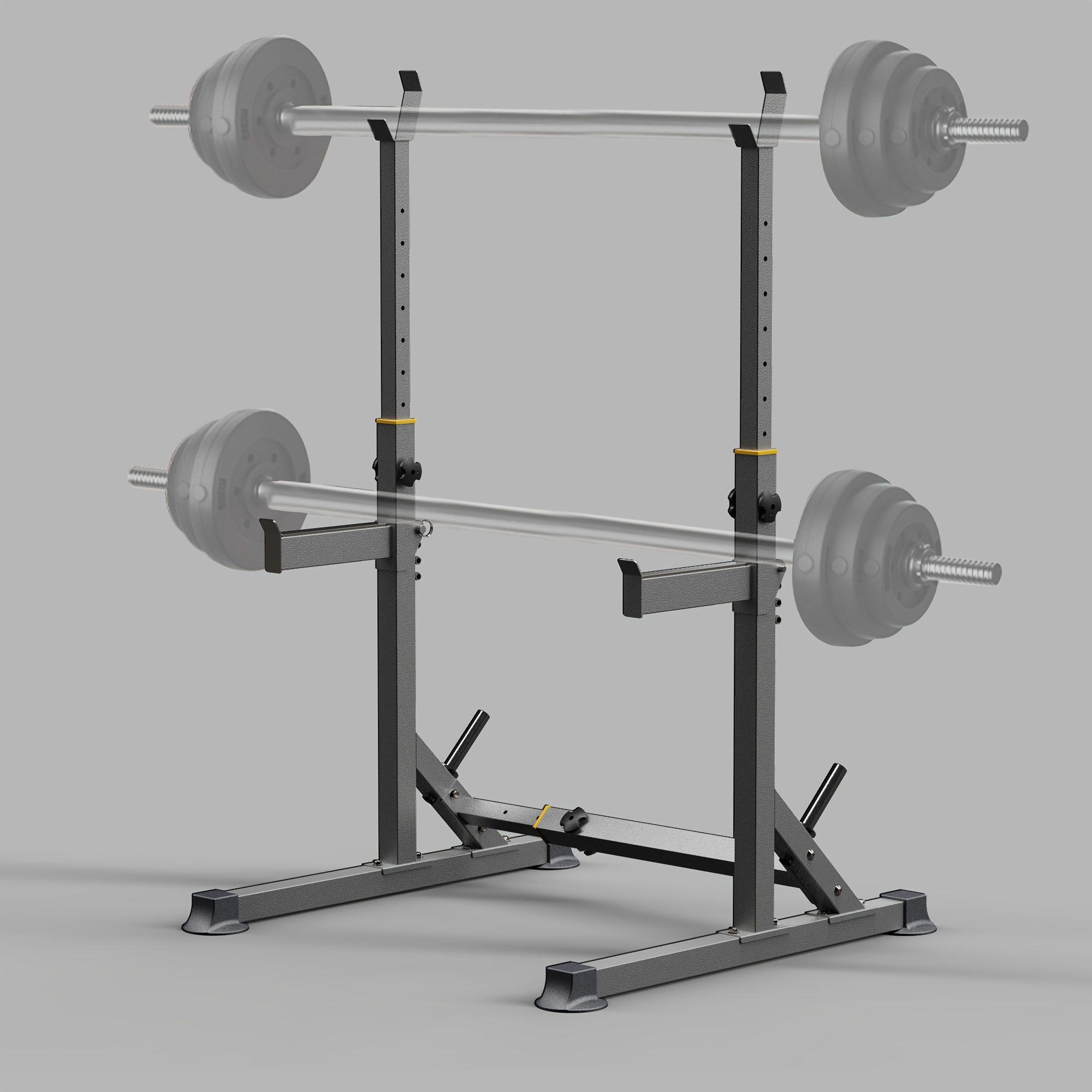 1 Squat Stand With Barbell Wei - Adjustable Weight Bench recension och pris