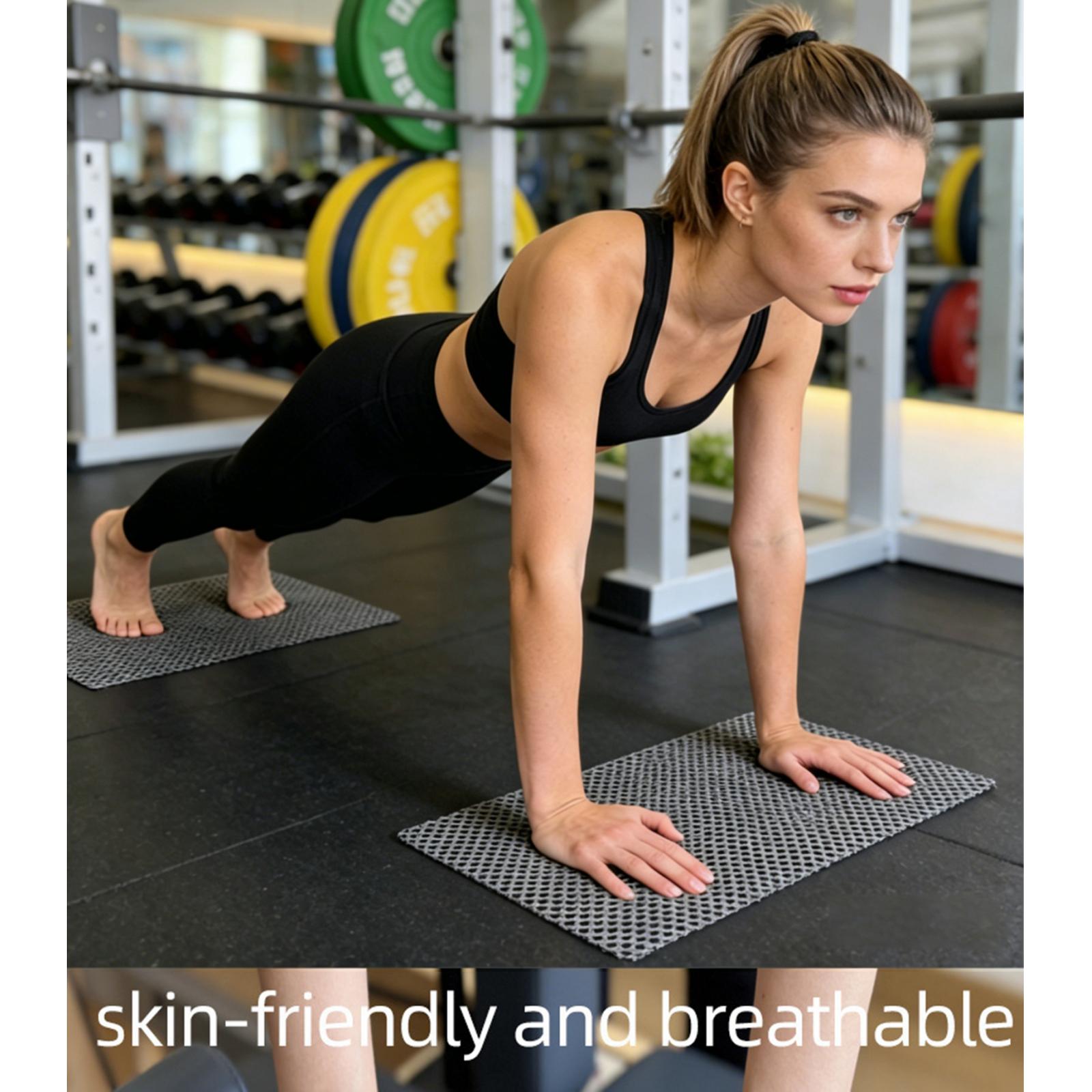 2Pcs/Set Pilates Nonslip Mat S - Home Gym No Equipment recension och pris
